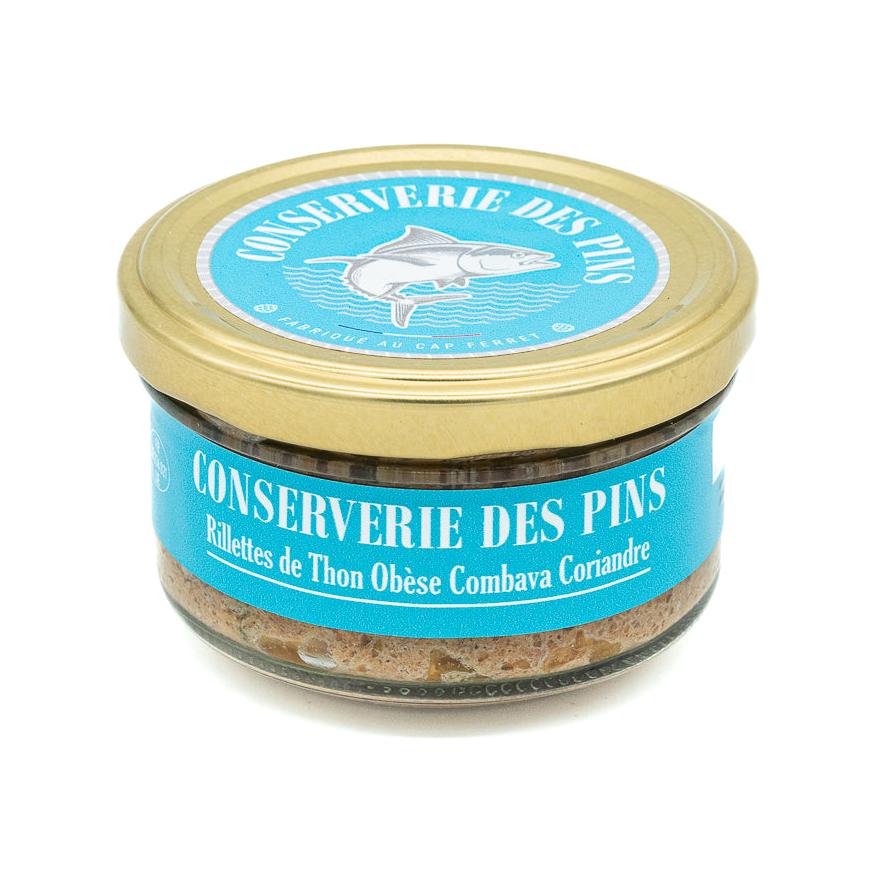 RILLETTES DE THON OBESE COMBAVA CORIANDRE