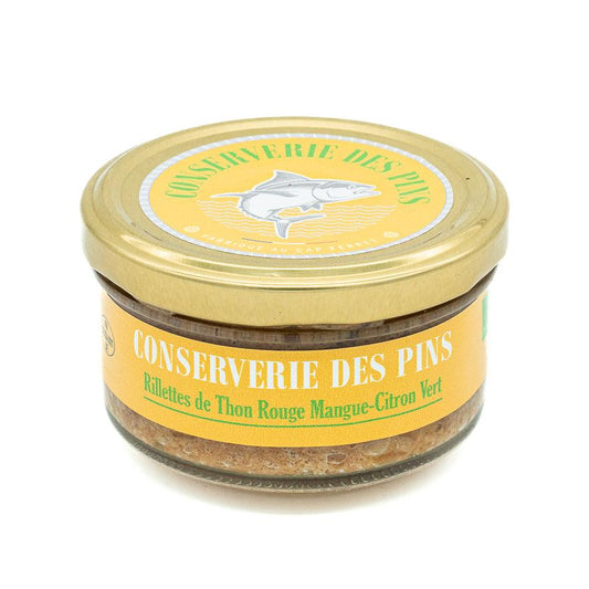 RILLETTES DE THON ROUGE MANGUE - CITRON VERT