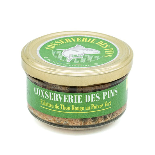 RILLETTES DE THON ROUGE AU POIVRE VERT